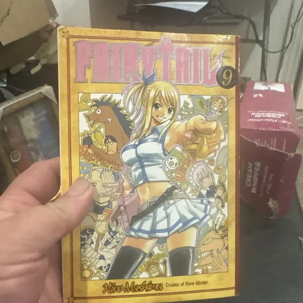 Lot Of 3 Fairy Tail Volume 7,8,9 Manga Paperback Hiro Mashima